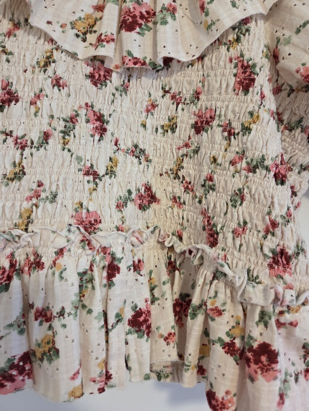 Free People Favorite Girl Top In Tea Combo - Picture 5 of 9